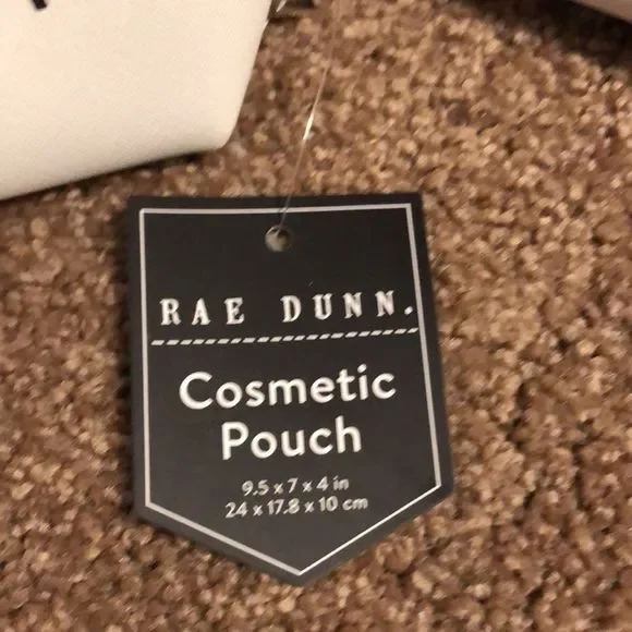 Set of 2 Rae Dunn Makeup Bags - Picture 4 of 5
